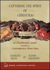 Capturing the Spirit of Christmas - 16 Traditional Carols arranged as Contemporary Piano Solos piano sheet music cover